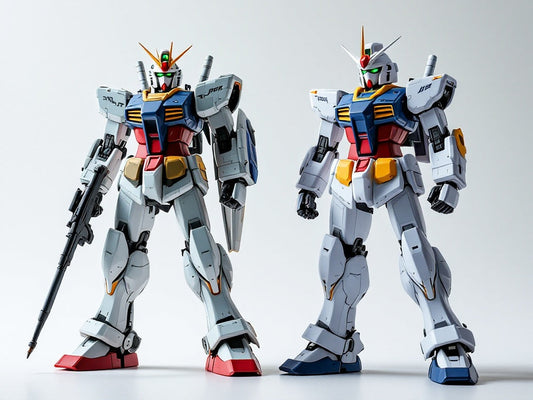 Gundam Models vs. Action Figures