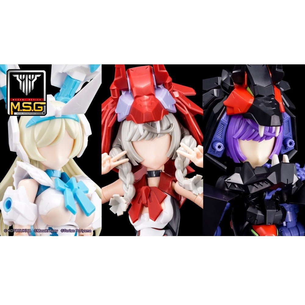 Megami Device - M.S.G. 04 Face Set Chaos & Pretty Skin Color C - WISE GUYS HOBBIES LLC