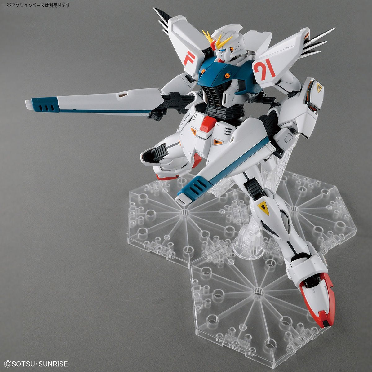 MG 1/100 Gundam F91 (Ver 2.0) Model Kit - WISE GUYS HOBBIES LLC