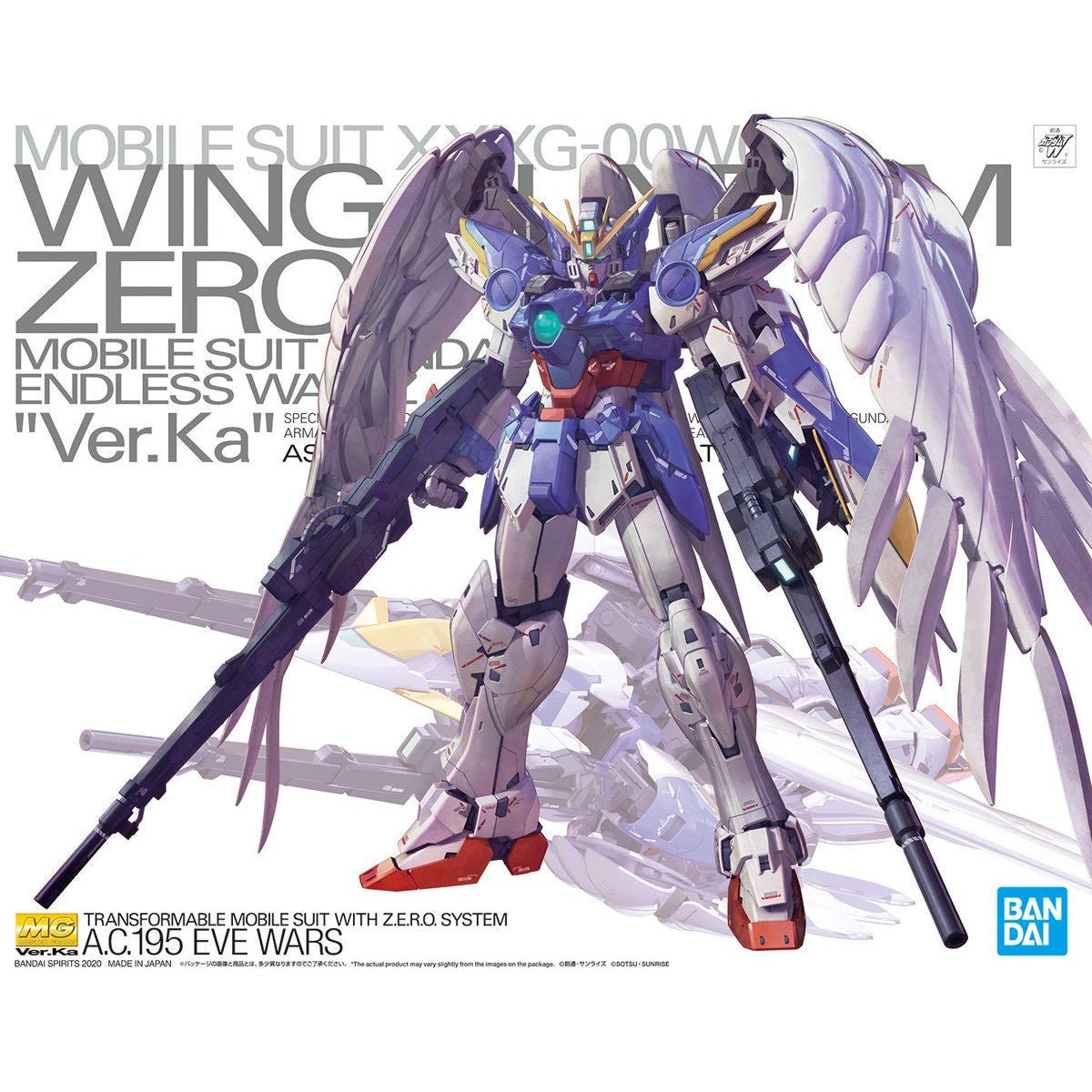 MG 1/100 Wing Gundam Zero EW (Ver. Ka) Model Kit - WISE GUYS HOBBIES LLC