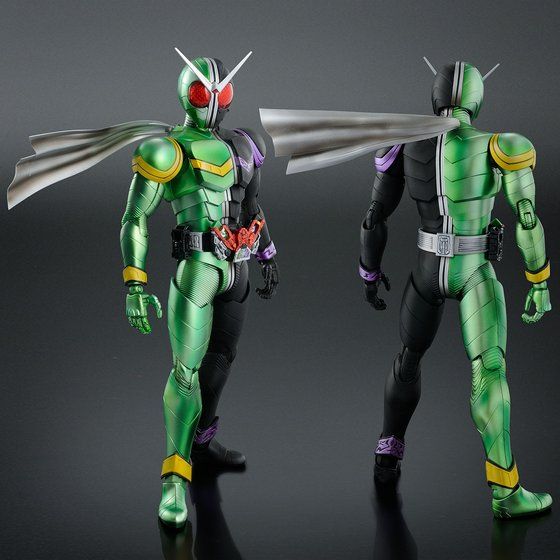 MG Figure - Rise Artisan Kamen Rider Double Cyclone Joker Model Kit - WISE GUYS HOBBIES LLC