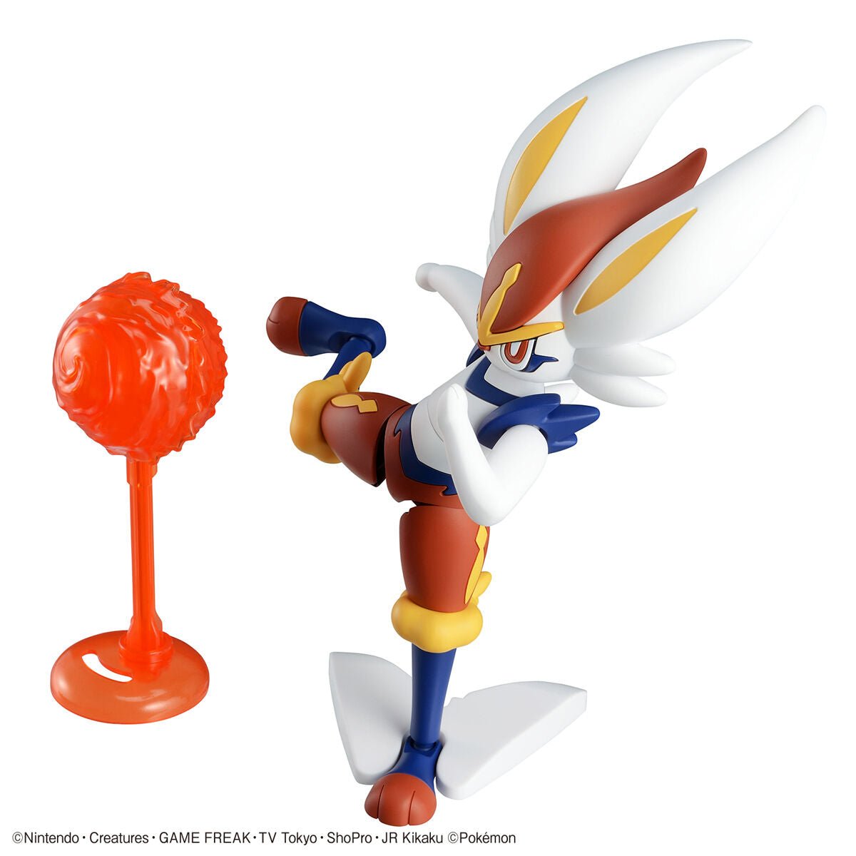 Pokemon Model Kit 50 Cinderace - WISE GUYS HOBBIES LLC