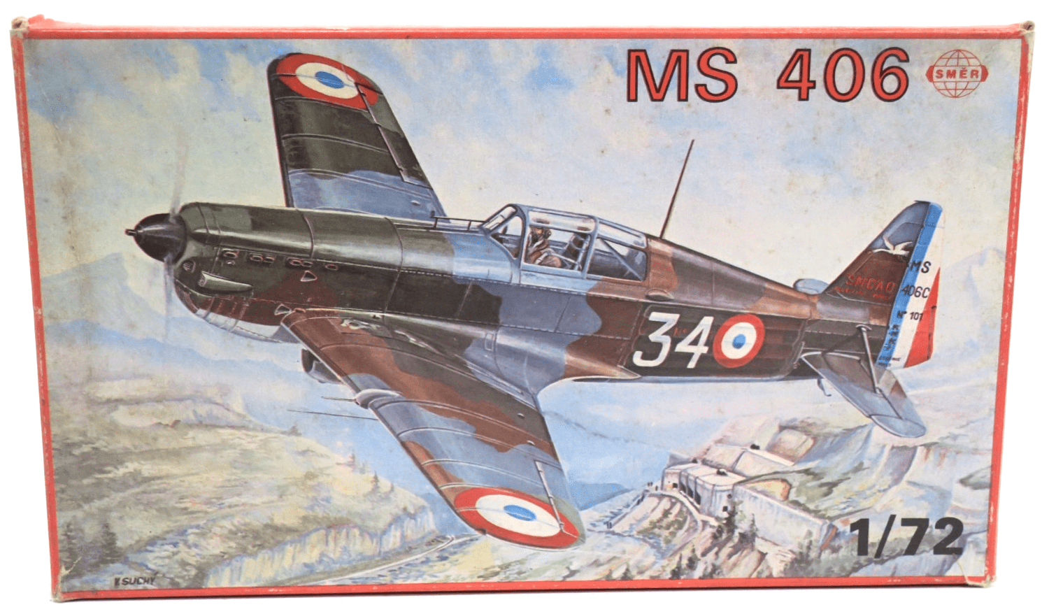 Smer 1/72 Morane Saulnier MS 406 Model Kit OTK101 - WISE GUYS HOBBIES LLC