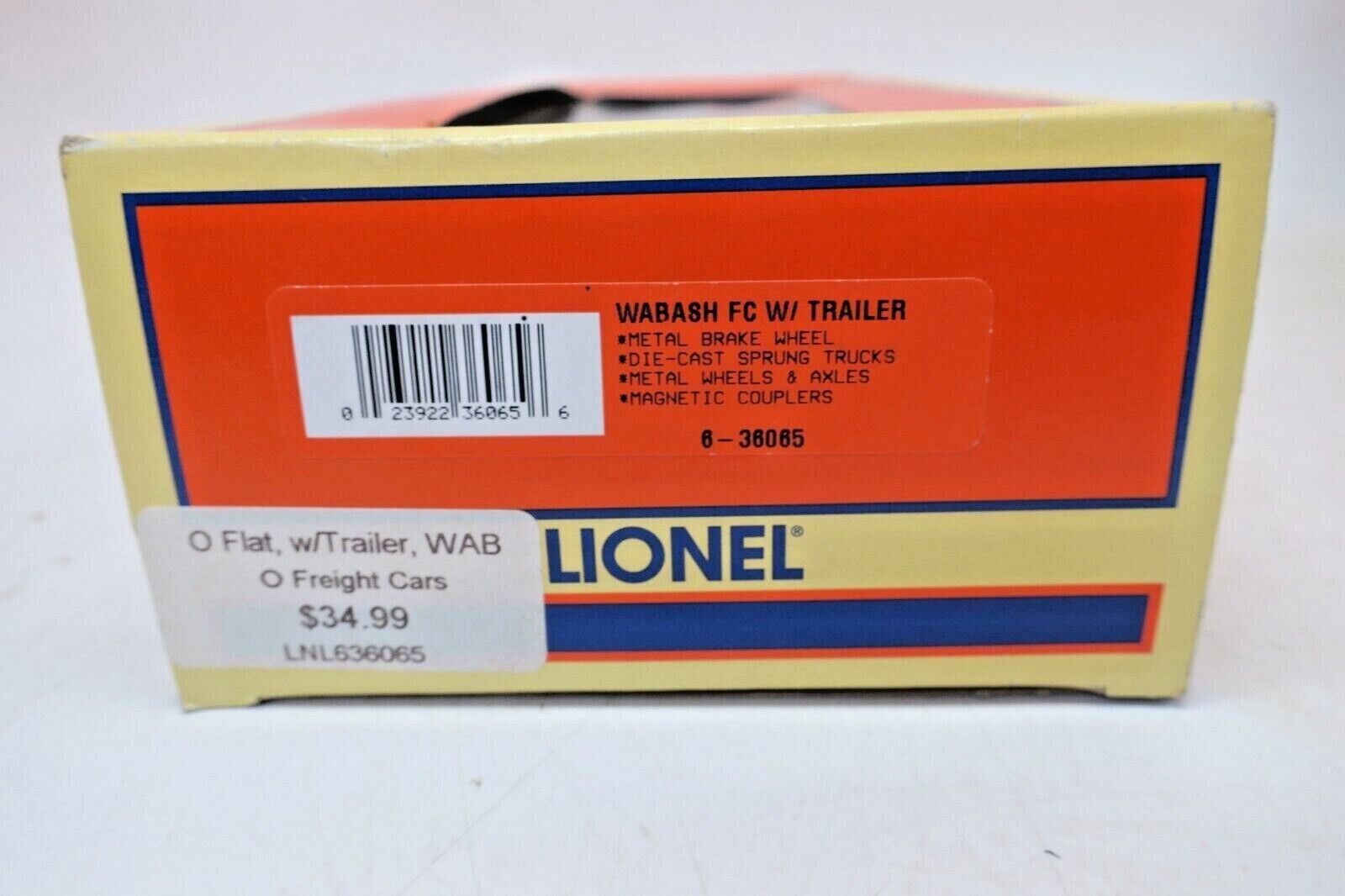 LIONEL O-GAUGE: RAILWAY EXPRESS WITH PIGGY BACK TRAILERS 6-26065 MIB - WISE GUYS HOBBIES LLC