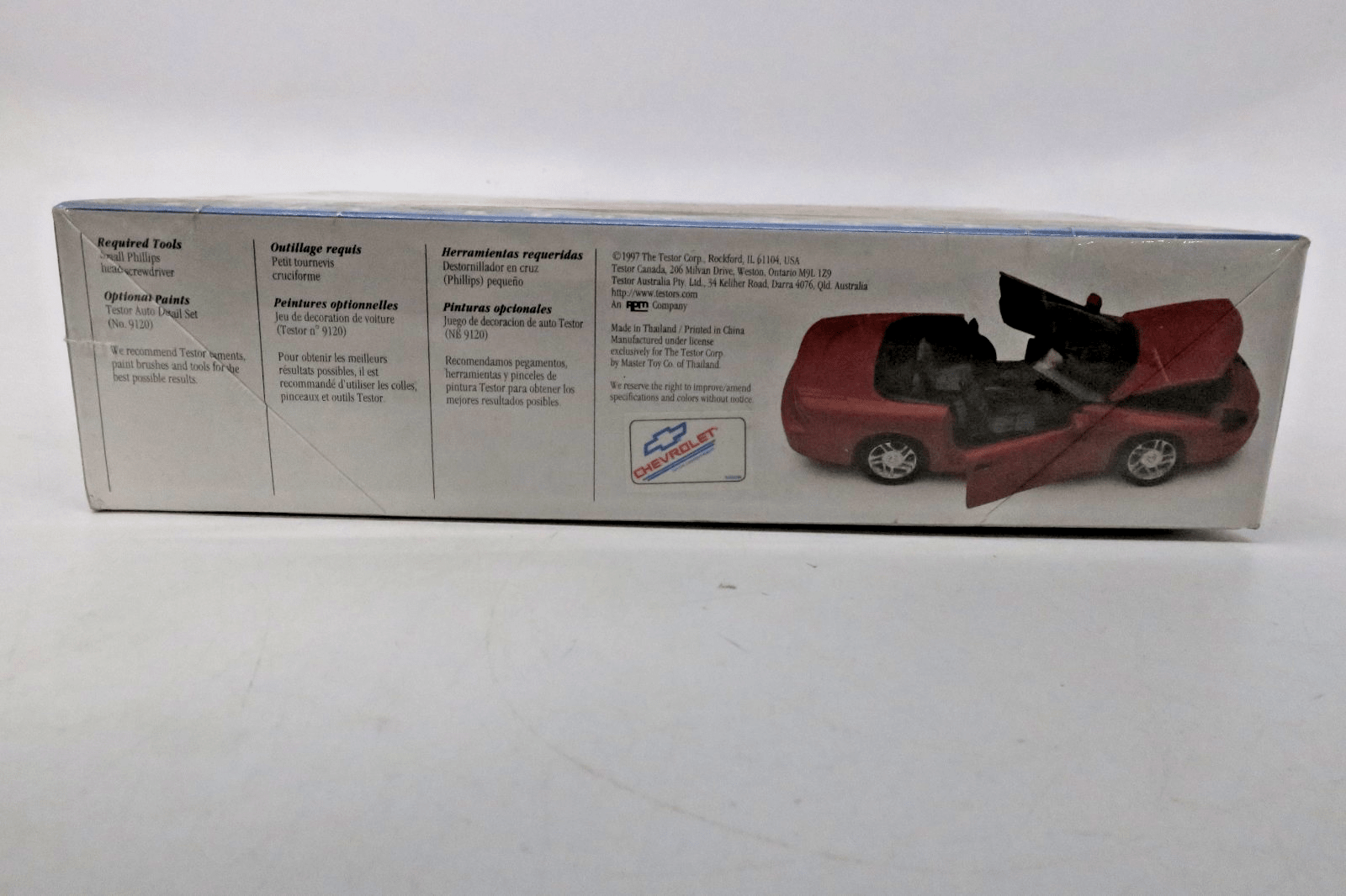 Testors 1/24 Chevrolet Camaro Z28 Plastic Model Kit 180 SEALED - WISE GUYS HOBBIES LLC