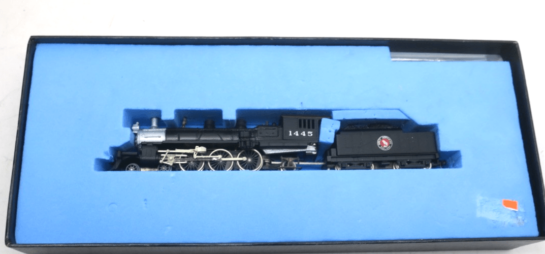 N Brass Key Model Imports GN H4 4-6-2 Great Northern GN 1445 Locomotive - WISE GUYS HOBBIES LLC
