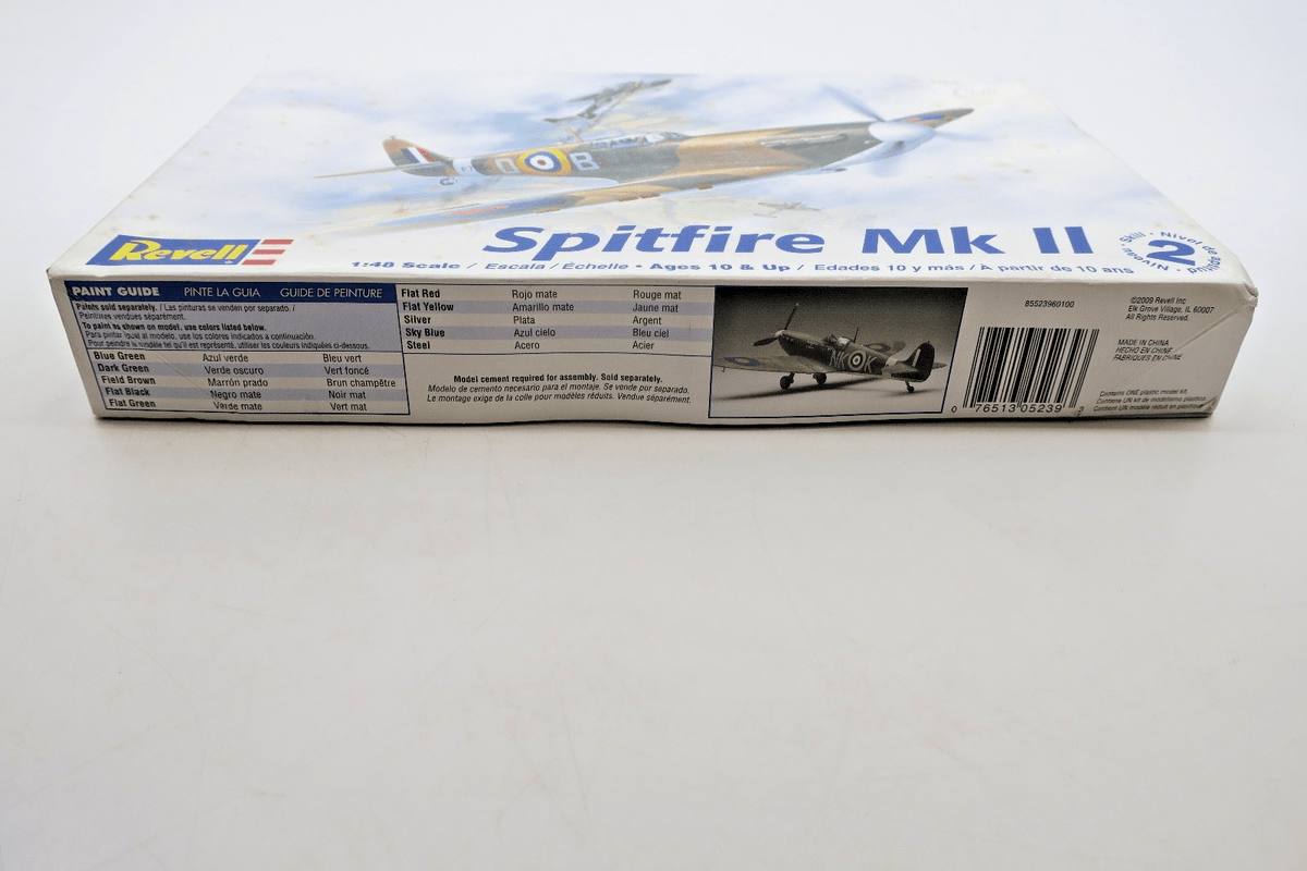 Revell 1/48 Spitfire Mk II Model Kit 85 - 5239 - WISE GUYS HOBBIES LLC