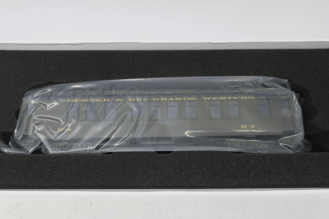 NEW! Sn3 PBL D&RGW Business Car B-2 Coach Green Factory Painted - WISE GUYS HOBBIES LLC