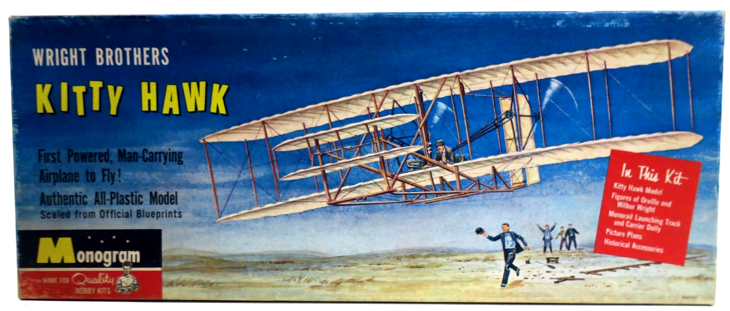 Monogram 1/39 Wright Brothers Kitty Hawk Model Kit PA30 - WISE GUYS HOBBIES LLC
