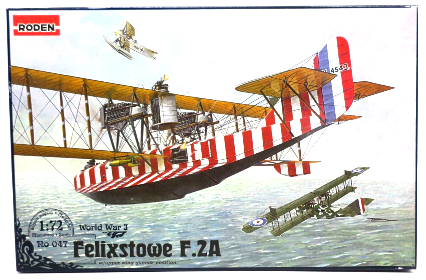Roden 1/72 Felixstowe F.2A Model Kit - WISE GUYS HOBBIES LLC