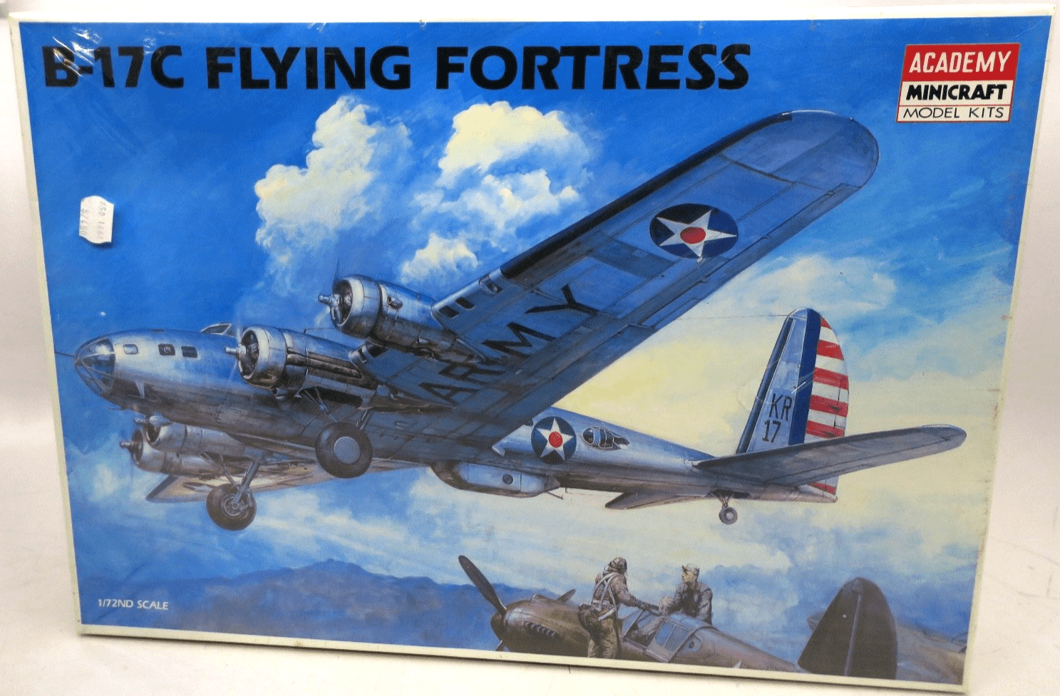 Academy 1/72 B-17C Flying Fortress Model Kit 1666 - WISE GUYS HOBBIES LLC