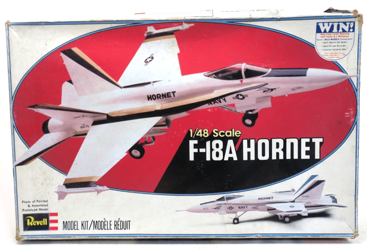 Revell 1/48 F - 18A Hornet Model Kit 4500 - WISE GUYS HOBBIES LLC