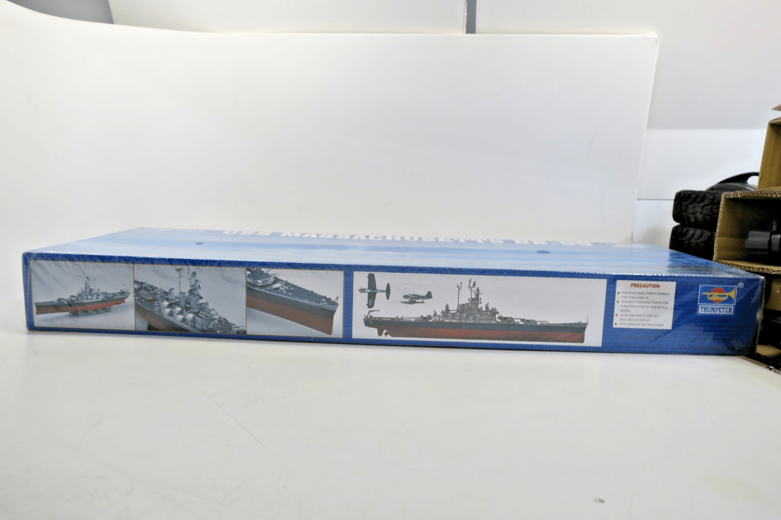 Trumpeter 1/350 USS Massachusetts BB-59 Model Kit 05306 SEALED - WISE GUYS HOBBIES LLC