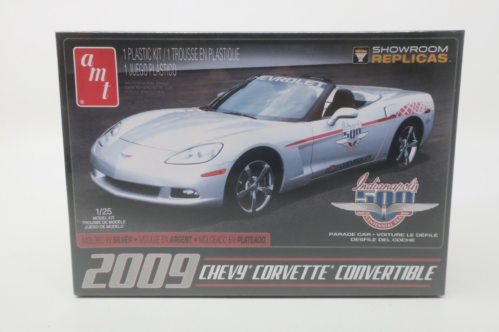 AMT 1/25 2009 Chevy Corvette Convertible Plastic Model Kit AMT814L/12 SEALED - WISE GUYS HOBBIES LLC