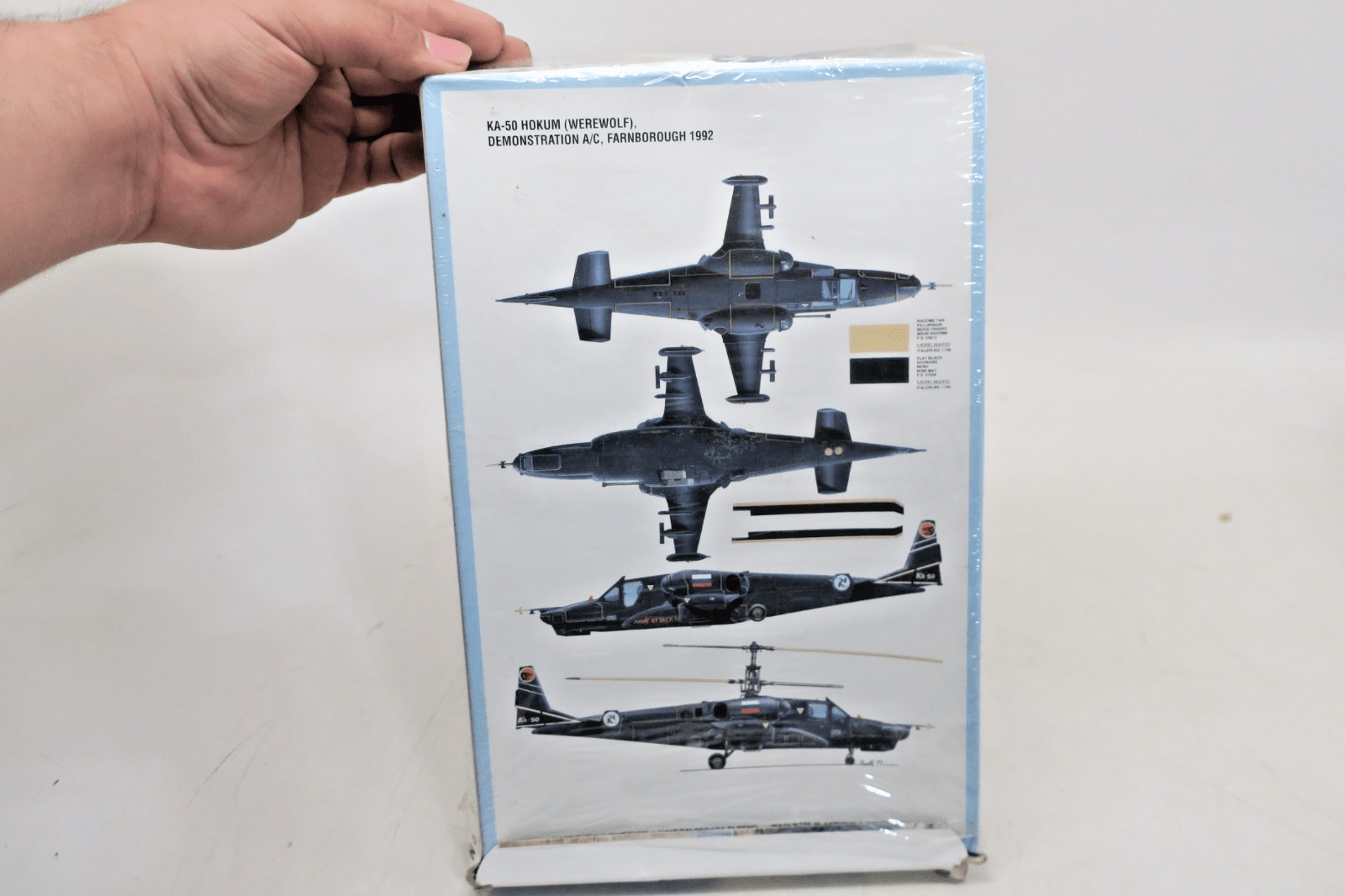Italeri 1/72 Kamov KA-50 "Hokum" Plastic Model Kit 031 - WISE GUYS HOBBIES LLC