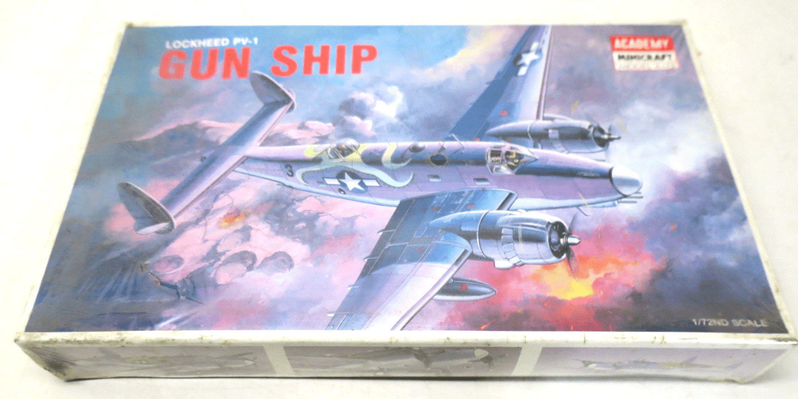 Academy 1/72 Lockheed PV - 1 Gun Ship Model Kit 1678 SEALED - WISE GUYS HOBBIES LLC