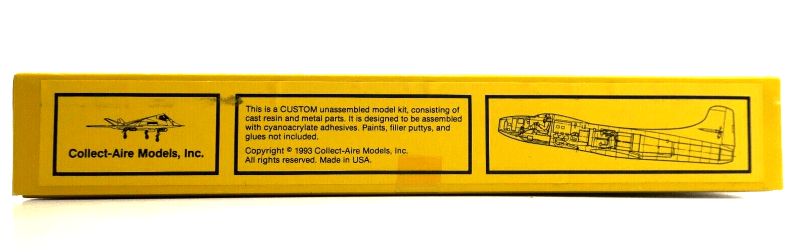 RARE Collect-Aire 1/48 D558-1 Skystreak Model Kit No. 4804 - WISE GUYS HOBBIES LLC