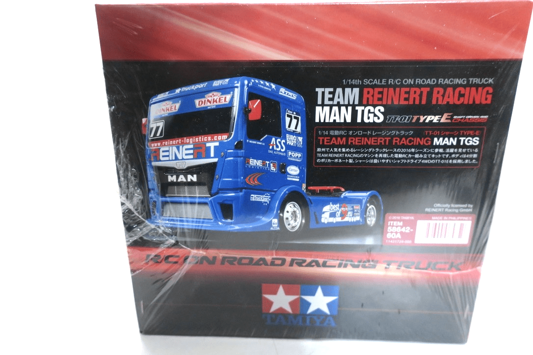 Tamiya 58642 1:10 Team Reinert Racing MAN TGS TT - 01 Type E NEW IN BOX SEALED - WISE GUYS HOBBIES LLC