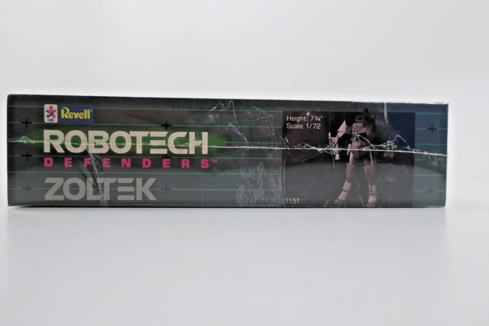 SEALED RARE & Vintage Revell Robotech Defenders 1/72 Zoltek Model Kit 1151 - WISE GUYS HOBBIES LLC