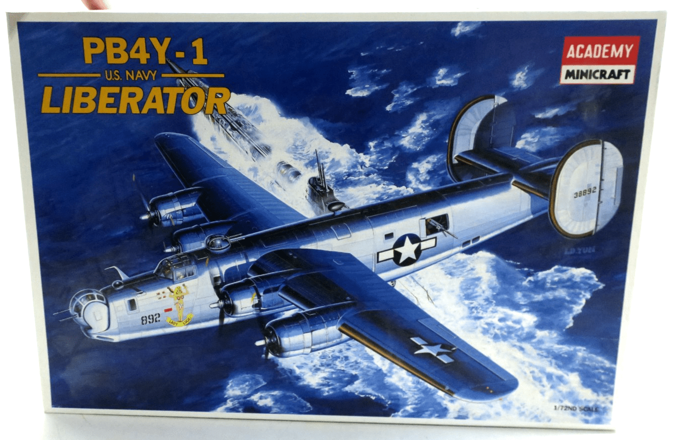 Academy 1/72 PB4Y-1 Liberator Model Kit 2114 - WISE GUYS HOBBIES LLC