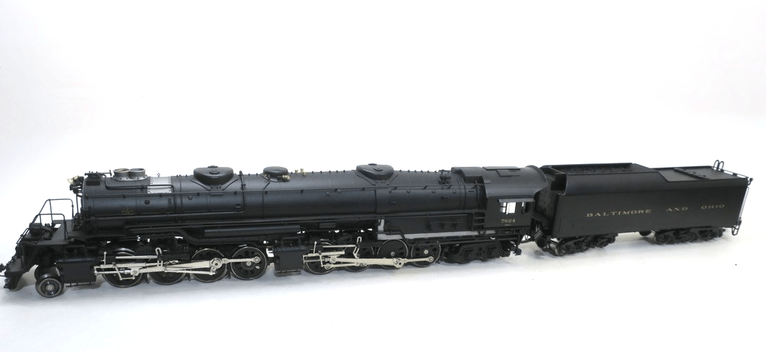 SUNSET 3RD RAIL DIVISION BRASS 3 - RAIL, B&O 2 - 8 - 8 - 4 EM - 1, 7624, MINT IN BOX - WISE GUYS HOBBIES LLC