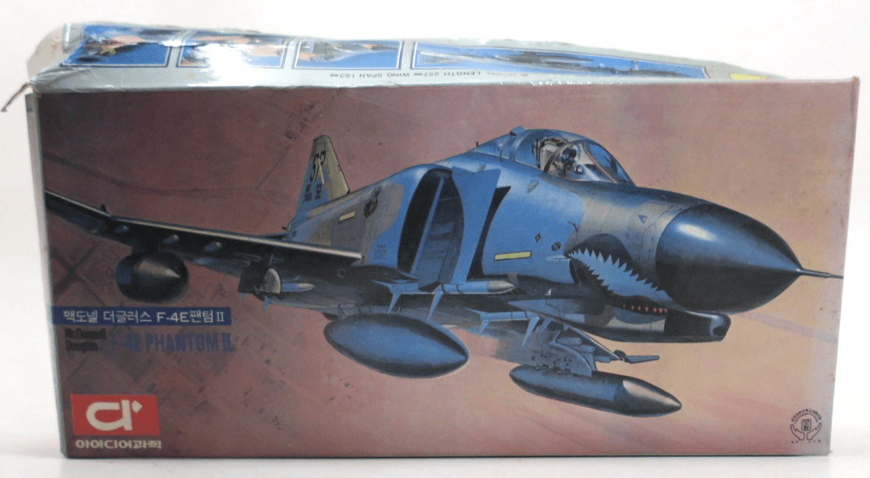 Idea 1/72 McDonnell Douglas F - 4E Phantom Model Kit 1000 - WISE GUYS HOBBIES LLC