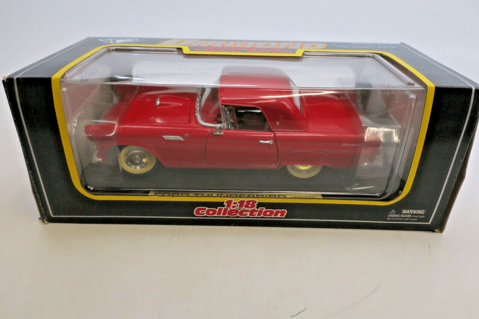 Diamond Wheels Special Edition- 1955 Ford Thunderbird - 1:18 Diecast - WISE GUYS HOBBIES LLC