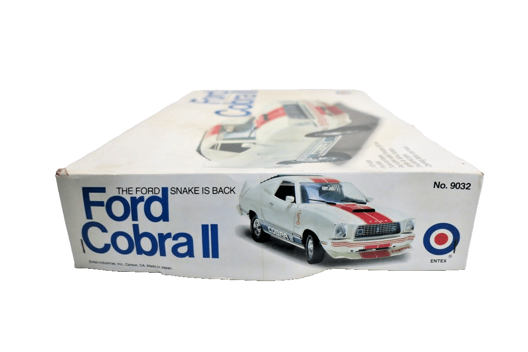 Vintage ENTEX 1/16 Scale FORD COBRA II Kit No. 9032 - WISE GUYS HOBBIES LLC