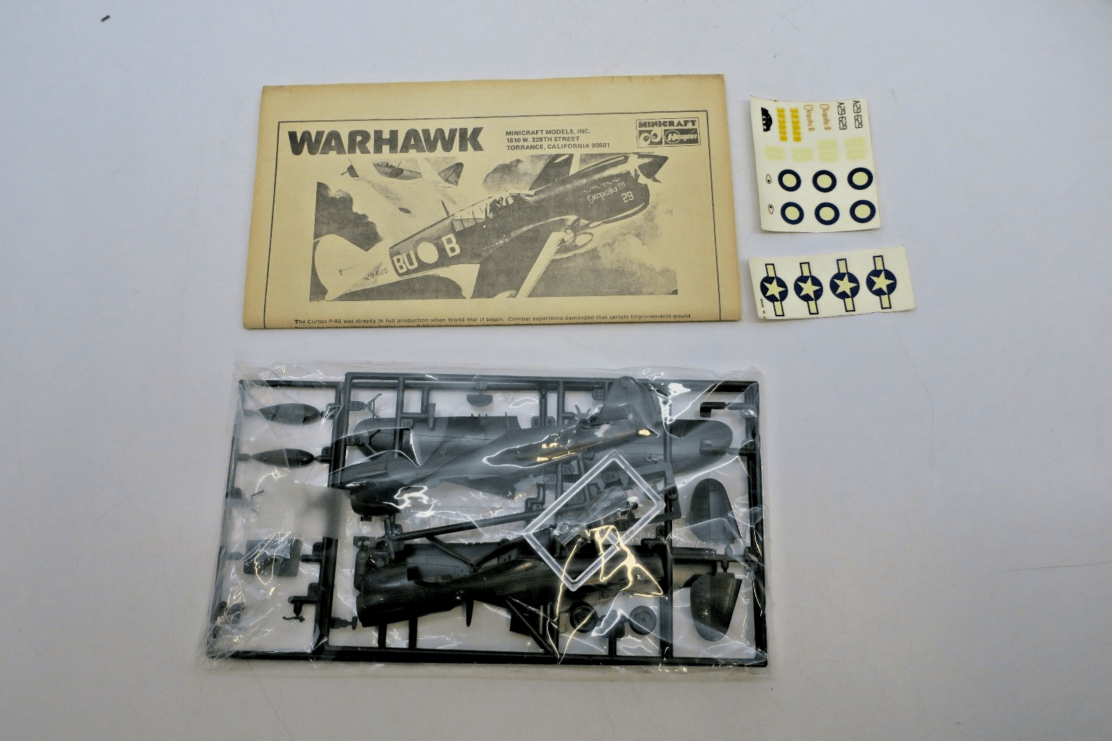 Hasegawa 1/72 Curtiss P - 40N War Hawk Model Kit 115 - WISE GUYS HOBBIES LLC