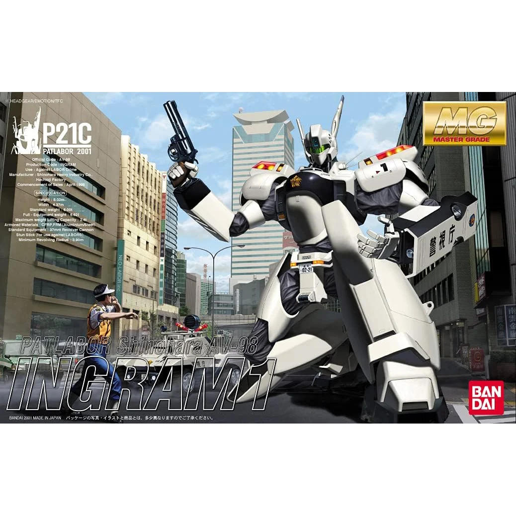Bandai Patlabor MG 1/35 AV-98 Ingram 1 Model Kit