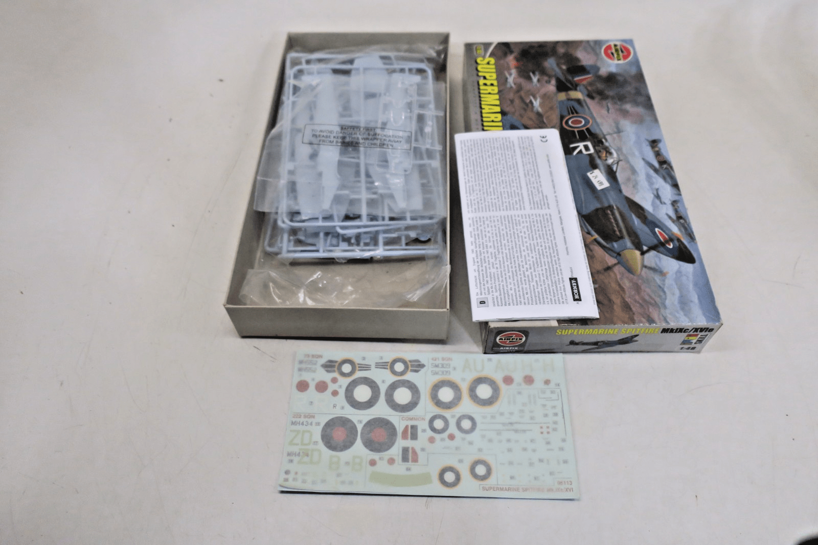 Airfix 1/48 Supermarine Spitfire MkIXc/XVIe Model Kit A05113 - WISE GUYS HOBBIES LLC