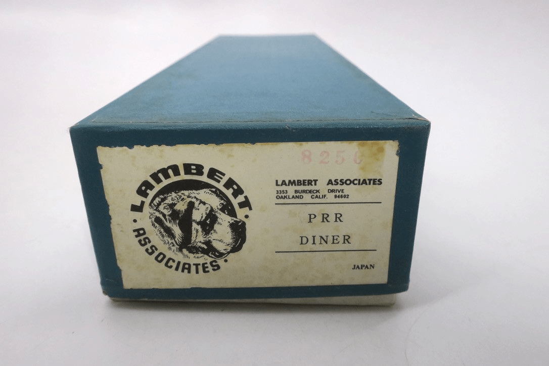 Lambert Associates HO Brass 8250 Diner Pennsylvania Railroad NOS - WISE GUYS HOBBIES LLC