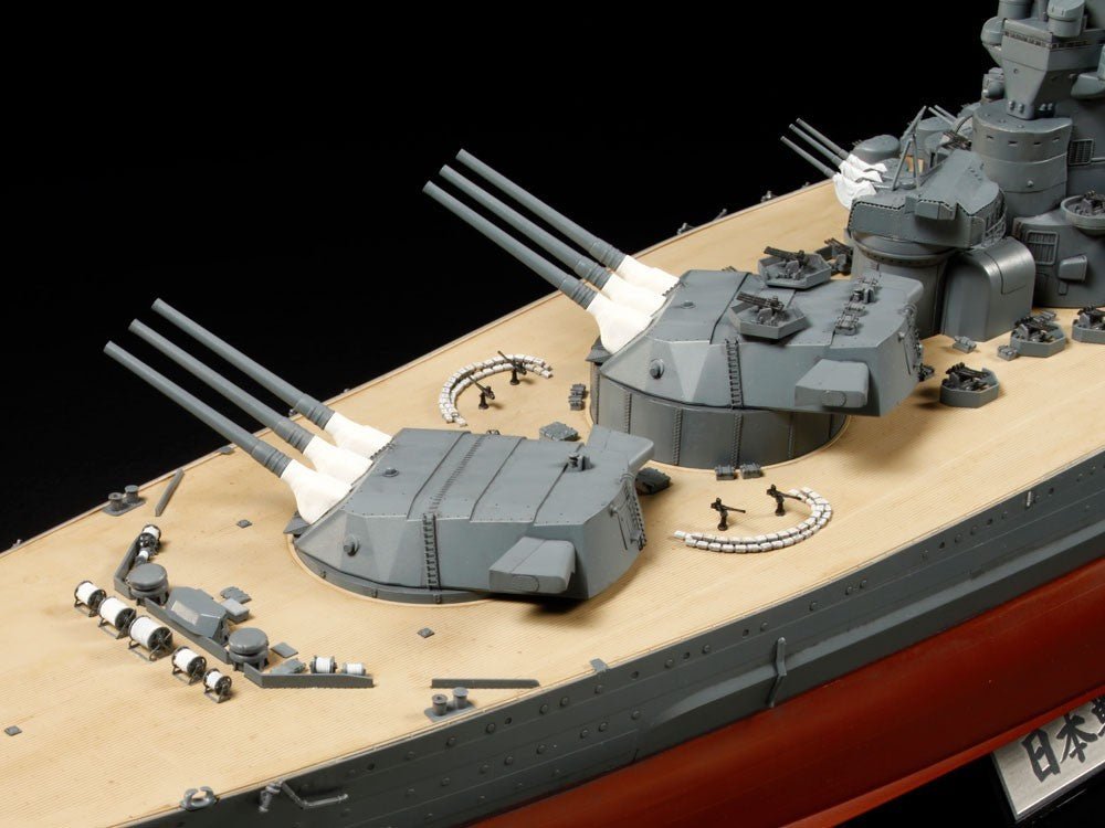 Tamiya 1/350 Japanese Battleship Yamato Model Kit - WISE GUYS HOBBIES LLC