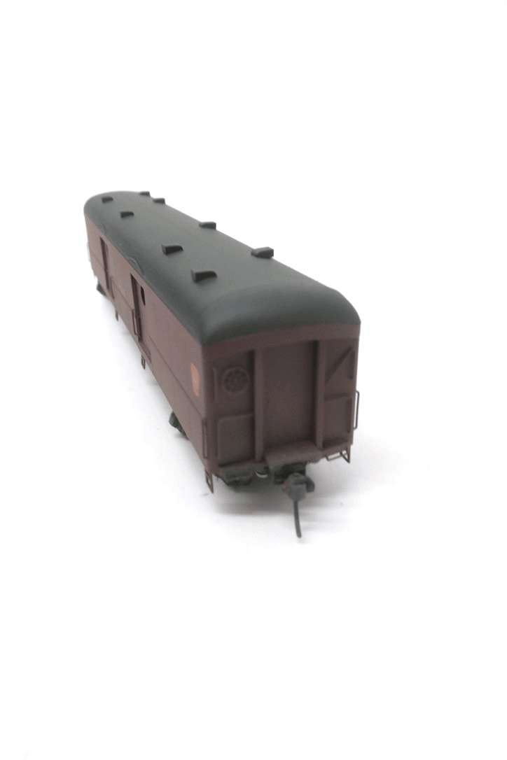 HO PRR Pennsylvania Pennsy B-70 Baggage Car Pro-Painted NJ Custom Brass - WISE GUYS HOBBIES LLC
