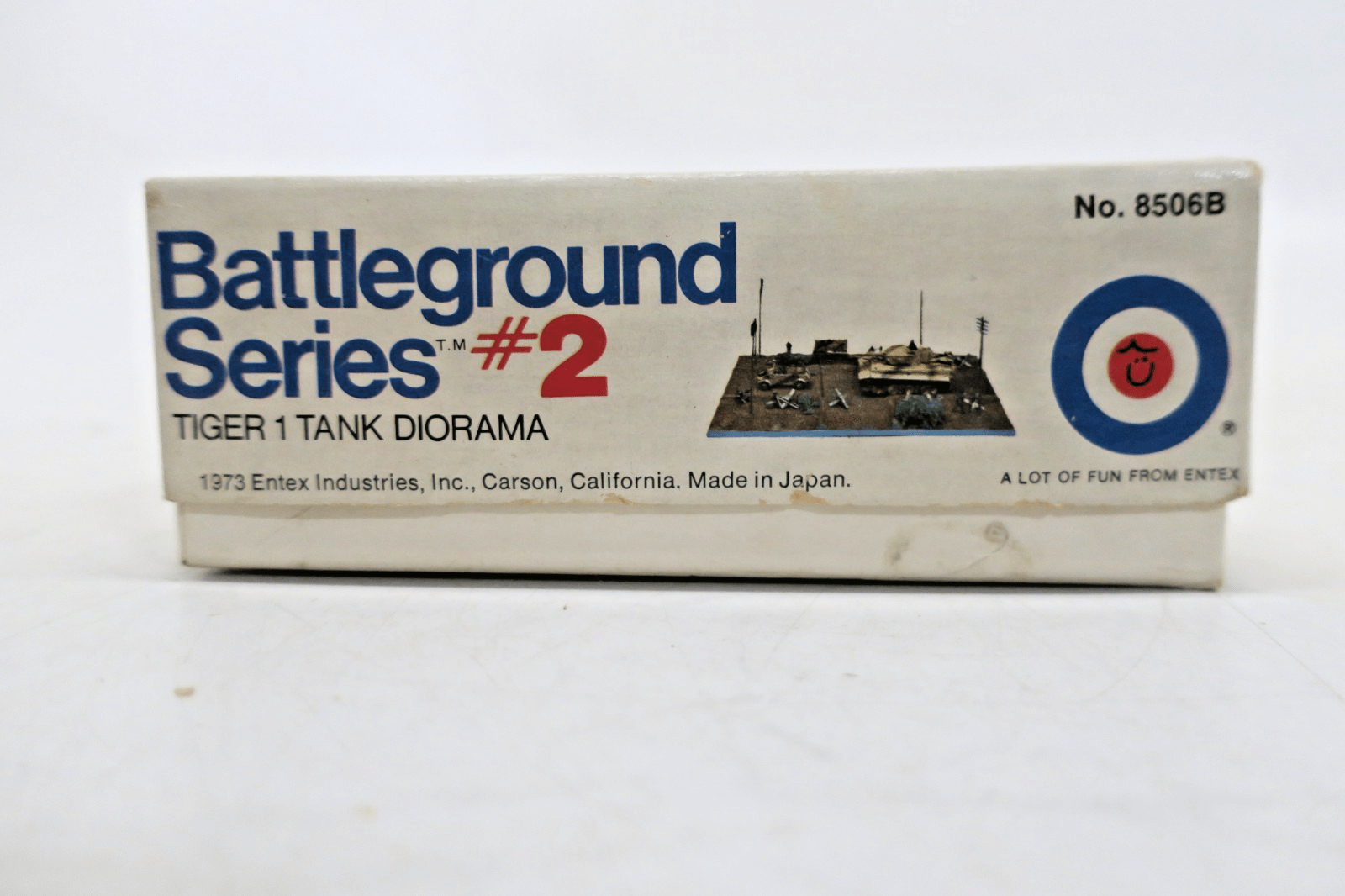 Entex 1/76 Battleground Series 2 Tiger 1 Tank Diorama Plastic Model Kit 8506B - WISE GUYS HOBBIES LLC