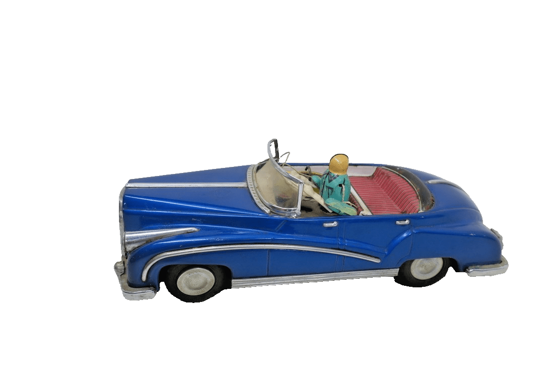 Vintage - Tin Battery Operated “Photoing on Car” Toy - Original Box - 1960's - WISE GUYS HOBBIES LLC