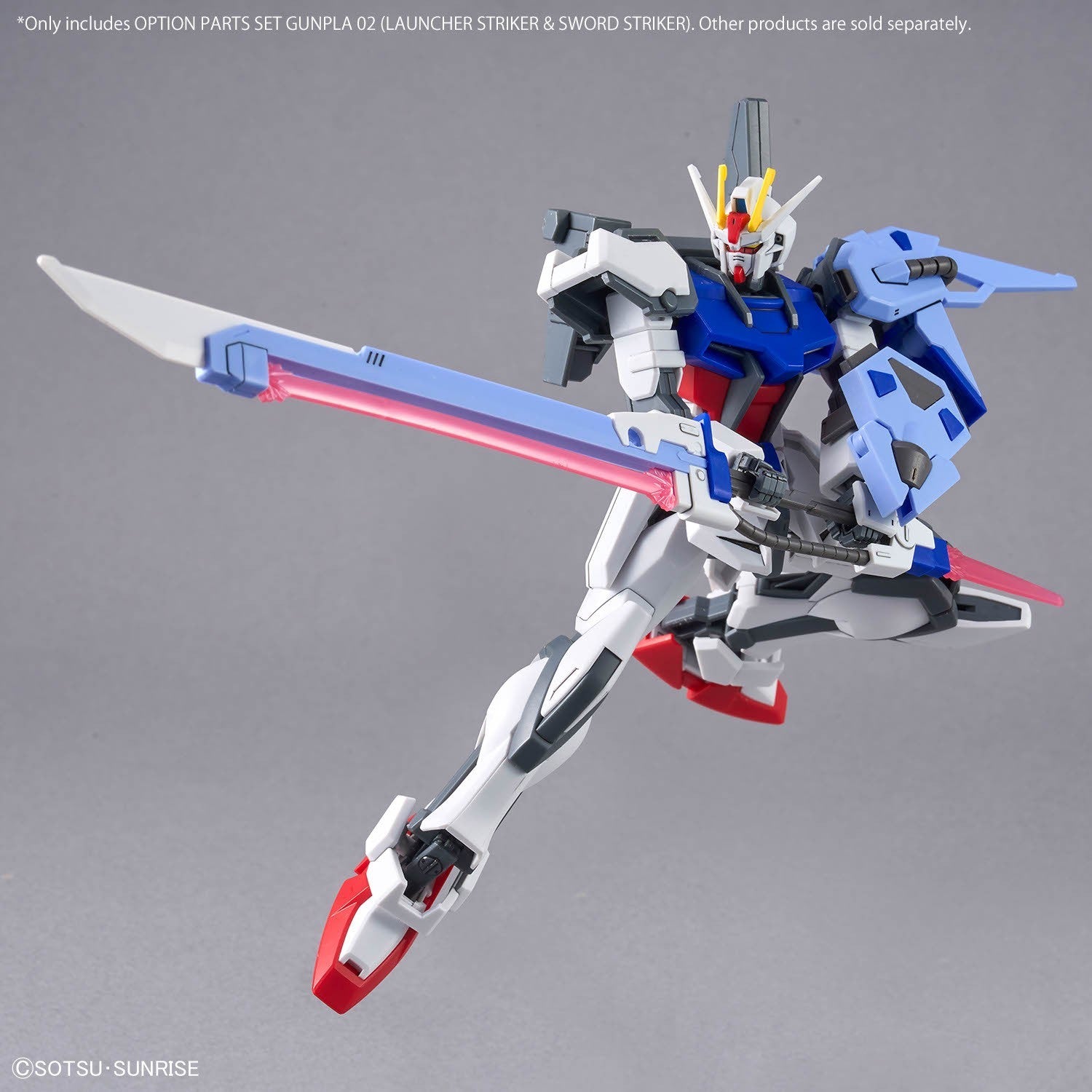 1/144 OPTION PARTS SET GUNPLA 02 (LAUNCHER STRIKER & SWORD STRIKER) Model Kit - WISE GUYS HOBBIES LLC