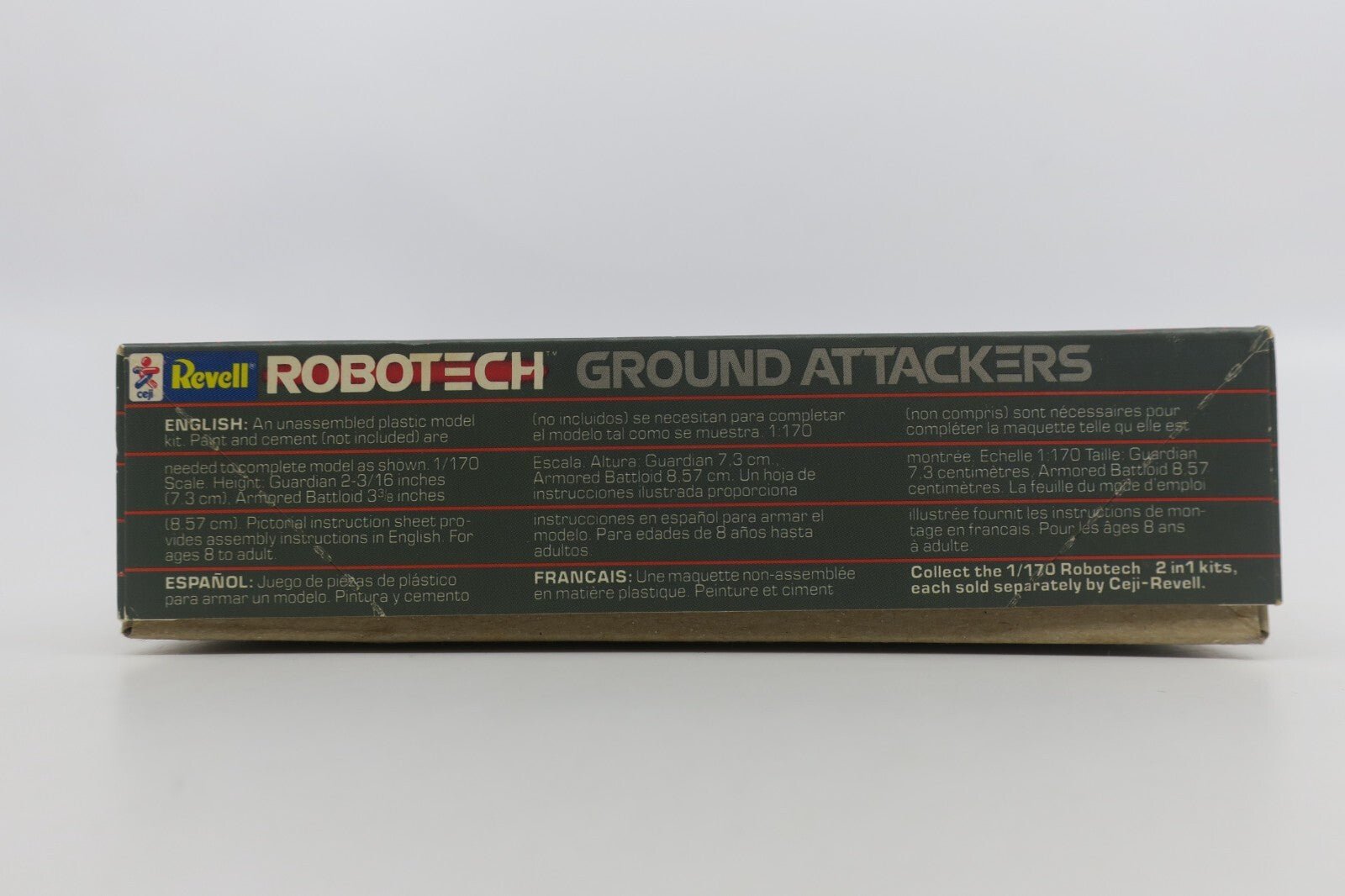 Revell 1/170 Robotech 2 in 1 Kit Ground Attackers Model Kit 1137 - WISE GUYS HOBBIES LLC