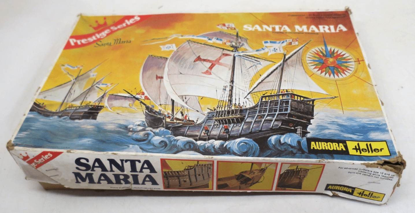 Heller Prestige Series 1/90 Santa Maria Model Kit 6503 - WISE GUYS HOBBIES LLC