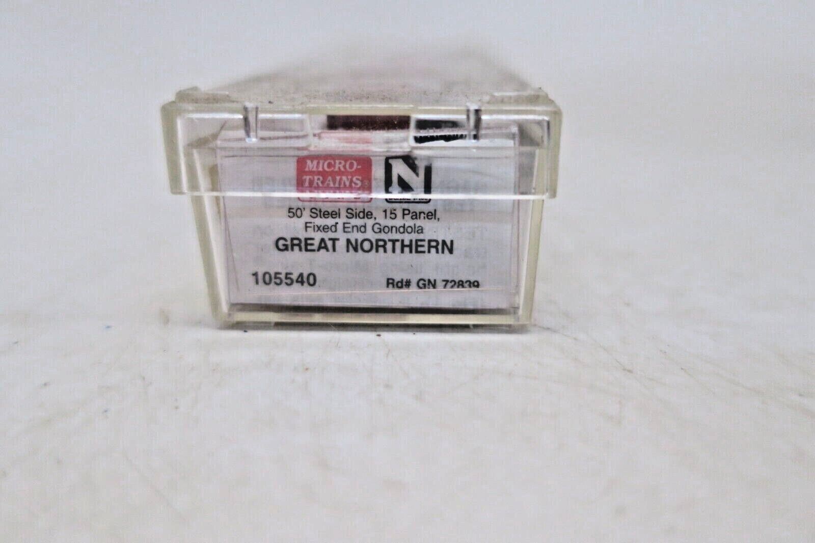 GREAT NORTHERN GN GONDOLAS; MTL 105540 & 106210 N - WISE GUYS HOBBIES LLC