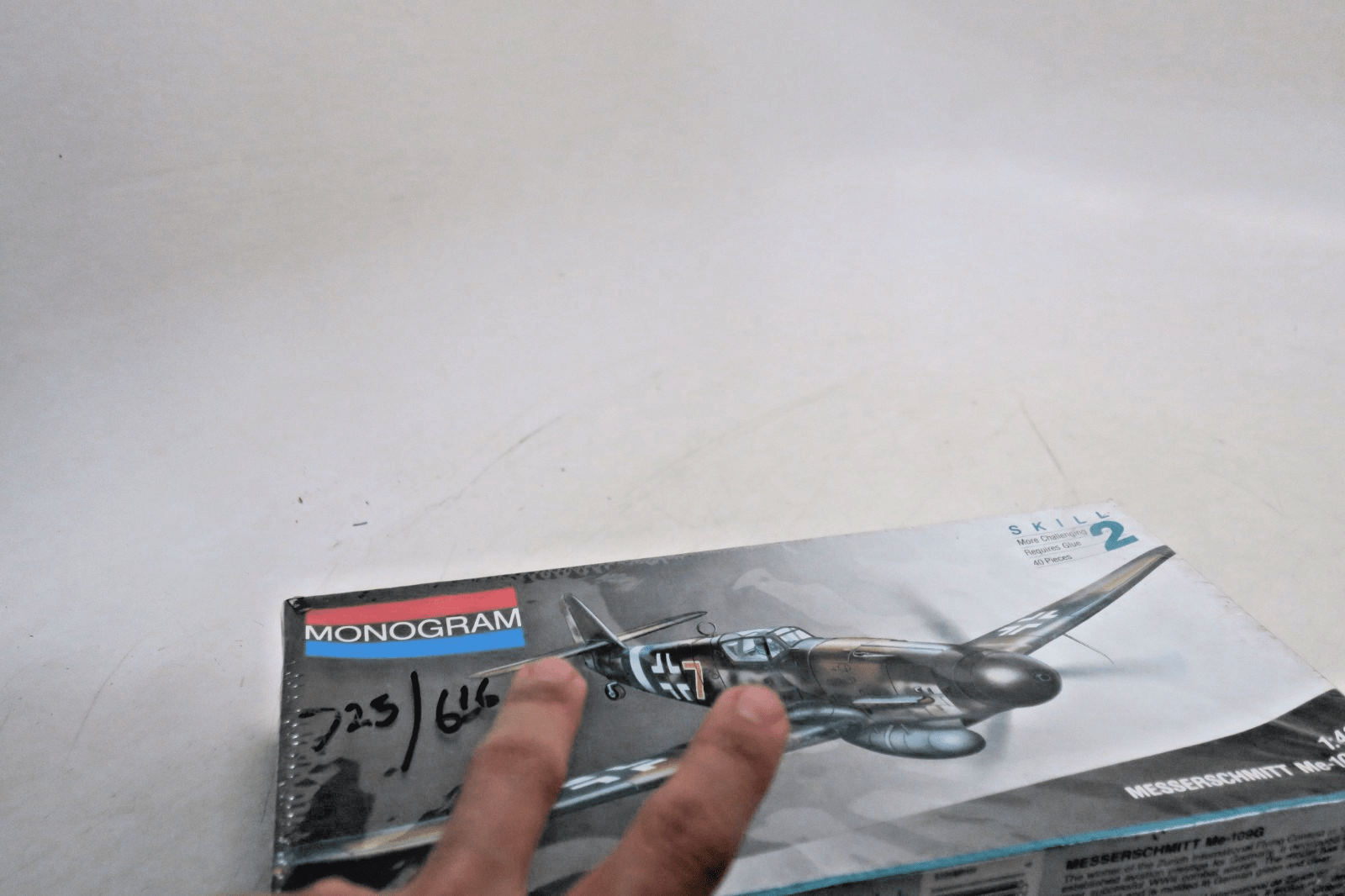 Monogram 1/48 Messerschmitt Me - 109G Model Kit 5225 SEALED - WISE GUYS HOBBIES LLC