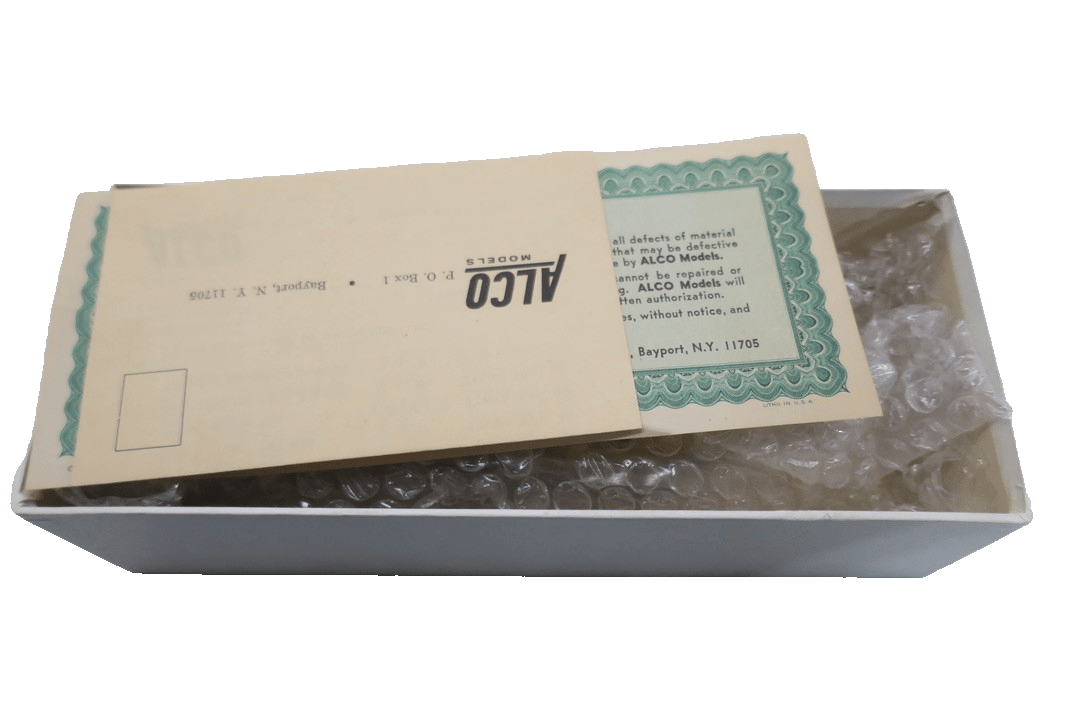 Vintage Alco Models DL - 640 HO Brass Diesel Train Locomotive Unpainted - WISE GUYS HOBBIES LLC