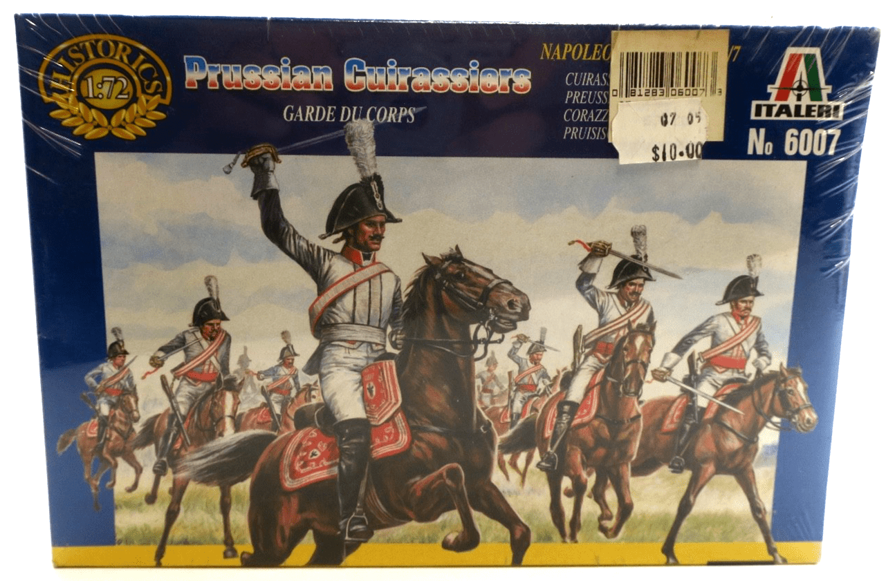 Italeri 1/72 Prussian Cuirassiers Model Kit 6007 - WISE GUYS HOBBIES LLC