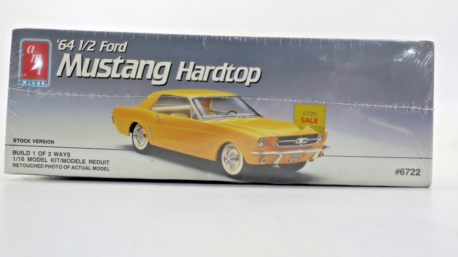 AMT ERTL 1/16 '64 1/2 Ford Mustang Hardtop Model Kit 6722 - WISE GUYS HOBBIES LLC
