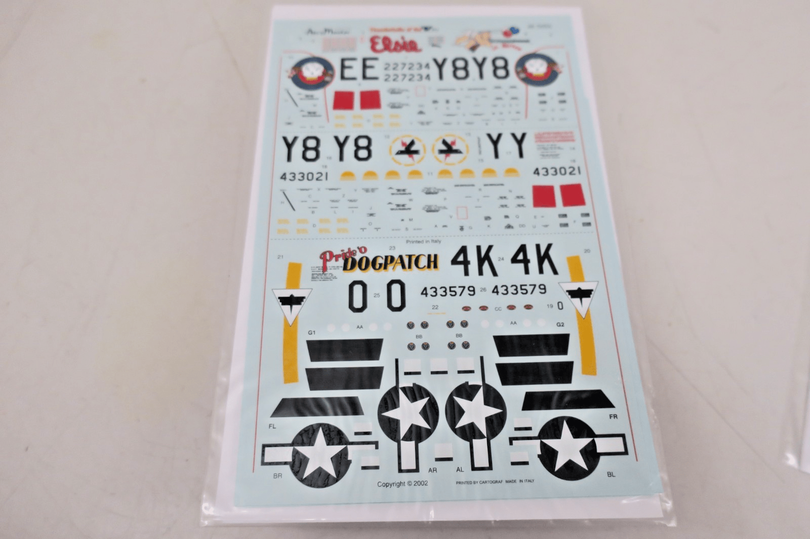 Aeromaster Decals 48 - 569 - Thunderbolts of the "404" Part I - WISE GUYS HOBBIES LLC