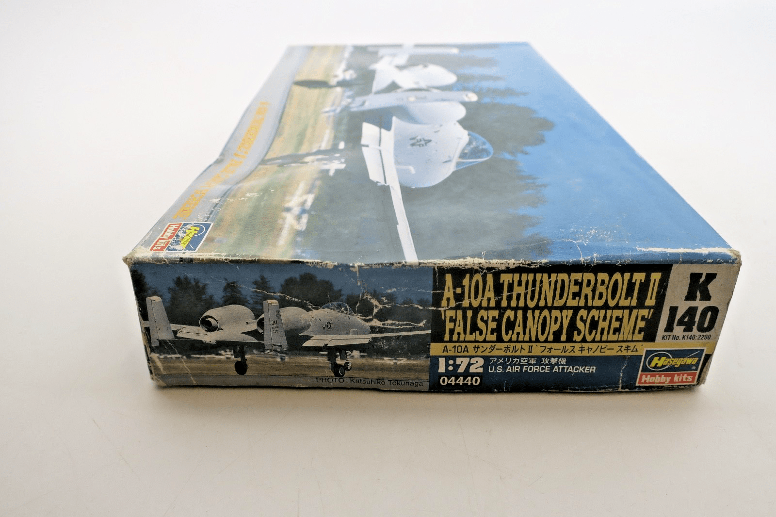 Hasegawa 1/72 A - 10A Thunderbolt II False Canopy Scheme Model Kit BOX DAMAGE - WISE GUYS HOBBIES LLC