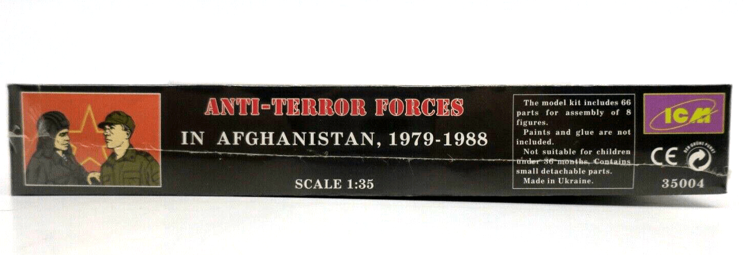 ICM 1/35 Anti-Terror Forces In Afghanistan Model Kit 35004 - WISE GUYS HOBBIES LLC