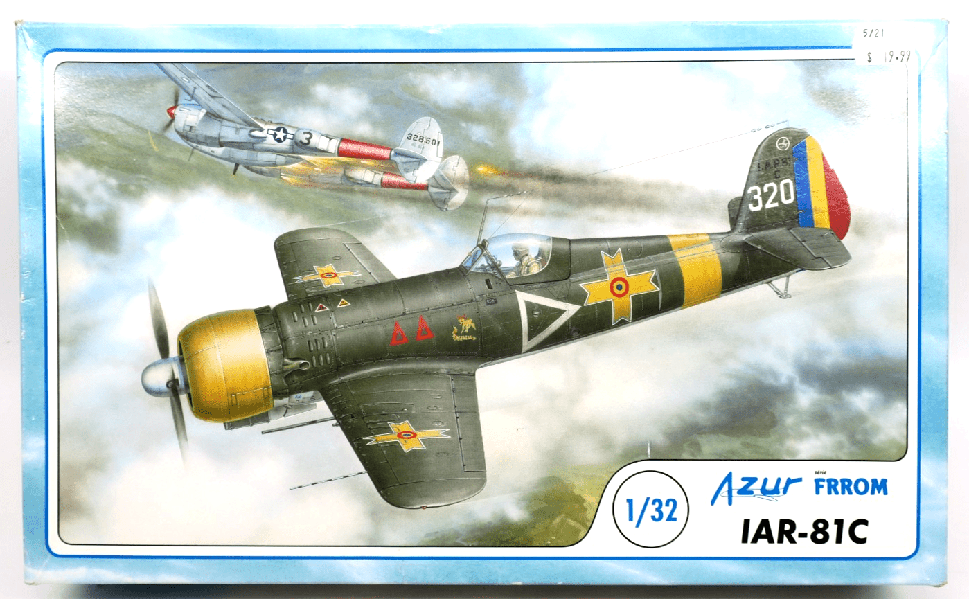 Azur 1/32 IAR-81C Model Kit FR8001 - WISE GUYS HOBBIES LLC