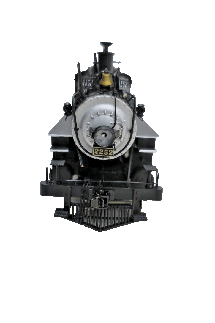 Division Point O Scale Brass Southern Pacific 4 - 6 - 0 Fire Train 2252 2 Rail NIB - WISE GUYS HOBBIES LLC