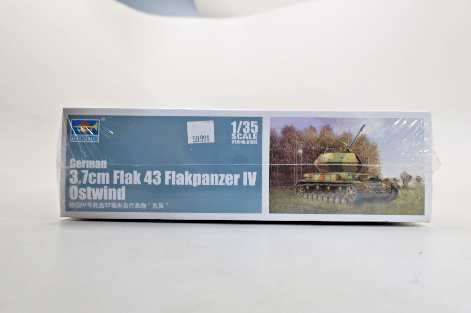 Trumpeter 1/35 German 3.7cm Flak 43 Flakpanzer IV Ostwind Model Kit - WISE GUYS HOBBIES LLC